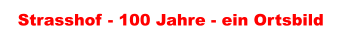 Strasshof - 100 Jahre - ein Ortsbild